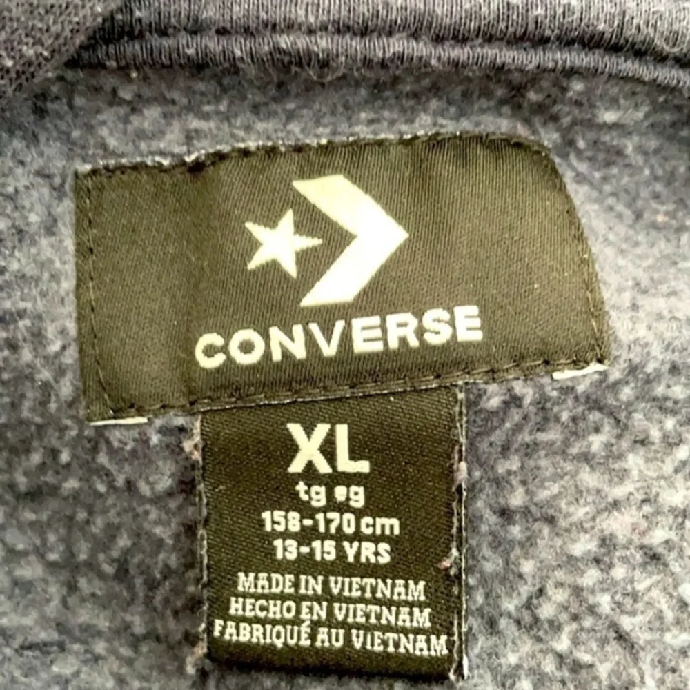 CONVERSE | Youth XL (13-15 yrs) Dark Blue CONVERSE Hooded Sweatshirt.